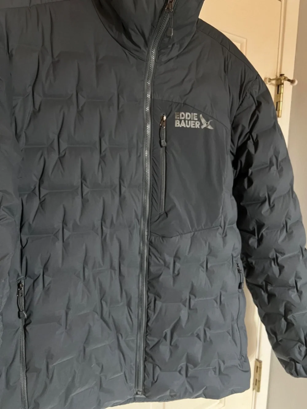 Eddie Bauer Microtherm Freefuse Stretch Hooded Jacket